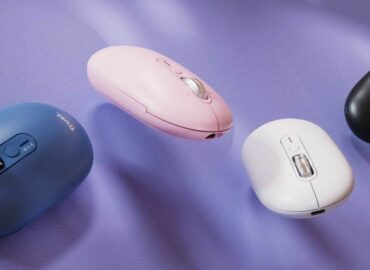 Nuevo ratón fino Seron con conectividad inalámbrica múltiple y rueda hyperscroll