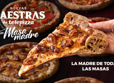 Pizzas con masa madre: Telepizza da un golpe en la mesa con una innovación pionera en el sector