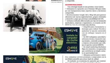 ESMOVE dispara su captación un 40% y lleva su modelo de crecimiento sostenible a los Premios IPMARK