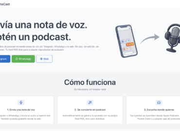 PrestoCast convierte una nota de voz en un podcast en segundos