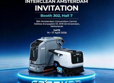 Sparkoz debutará con dos robots de limpieza comerciales insignia en Interclean Ámsterdam 2026