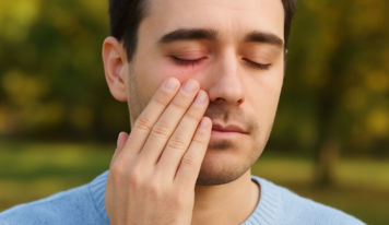 Dr. Héctor Fariña, oftalmólogo de Policlínica Gipuzkoa: «Ante un picor de ojos que no cesa, hay que acudir al oftalmólogo, porque la alergia ocular comparte síntomas con algunas infecciones»