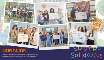 TIPSA recauda cerca de 40.000 € con un millón de Sobres Solidarios en su 10ª edición