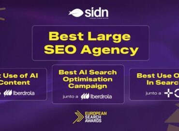 SIDN, nominada a mejor agencia SEO de Europa en los European Search Awards 2026