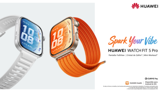 HUAWEI WATCH FIT 5 Series: el equilibrio perfecto entre estilo, bienestar y movimiento
