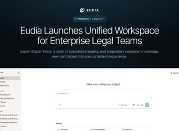 Eudia lanza un espacio de trabajo unificado para equipos legales empresariales