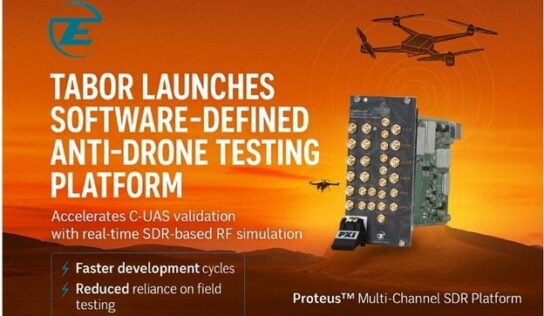 Tabor redefine las pruebas antidrones con una plataforma SDR definida por software