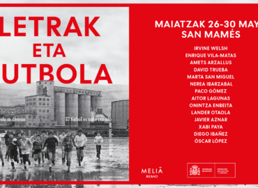 El festival de la Fundación Athletic Club «Letras y Fútbol» arranca el próximo 26 de mayo en Bilbao
