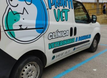 Prontivet impulsa el servicio de ambulancia veterinaria 24 horas en Barcelona y Girona