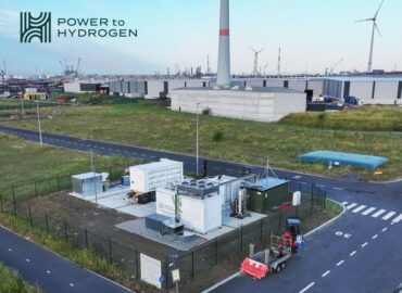 Power to Hydrogen entrega un electrolizador AEM de escala industrial al Puerto de Amberes-Brujas