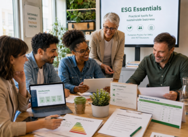 ESG Essentials impulsa la sostenibilidad en las PYMES europeas con herramientas prácticas y formación especializada