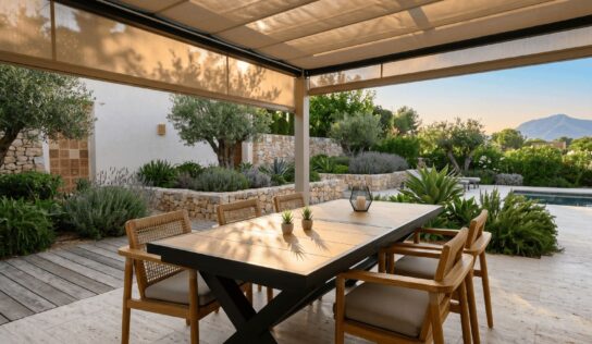 CIRIA Toldos señala las claves para transformar terrazas y jardines en espacios funcionales durante todo el año