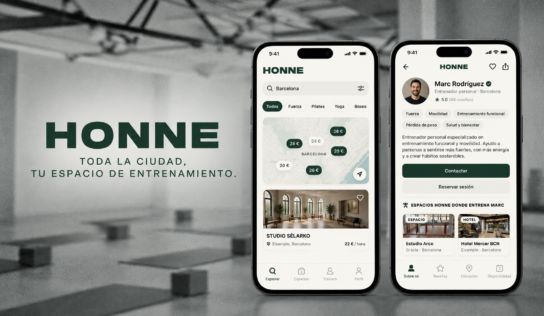 HONNE lanza HONNE Pro: el marketplace que conecta a entrenadores independientes con sus próximos clientes