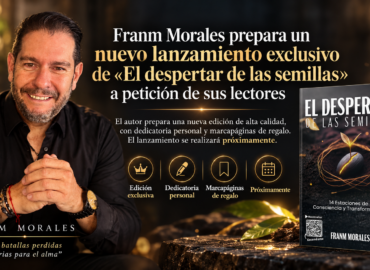 <div>Franm Morales prepara un nuevo lanzamiento exclusivo de «El despertar de las semillas» a petición de sus lectores</div>