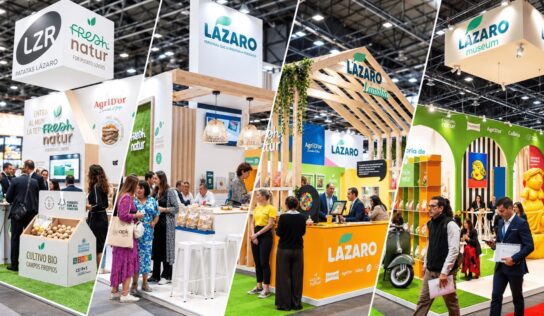 Patatas Lázaro presenta sus avances en innovación y sostenibilidad en la feria Fruit Attraction