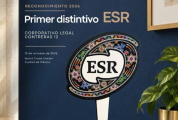 Juan Arturo Contreras y su nueva etapa tras el Distintivo ESR® otorgado a Corporativo Legal Contreras Doce