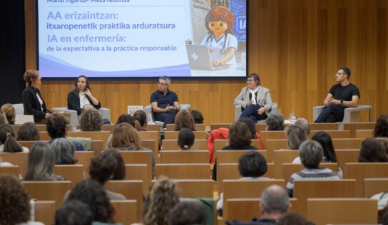 El COEGI y la EHU exploran las posibilidades que ofrece la inteligencia artificial para transformar la práctica enfermera con criterio profesional