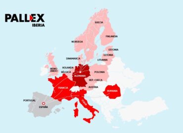 PallEx Iberia amplía con 14 países europeos su servicio terrestre de paletería